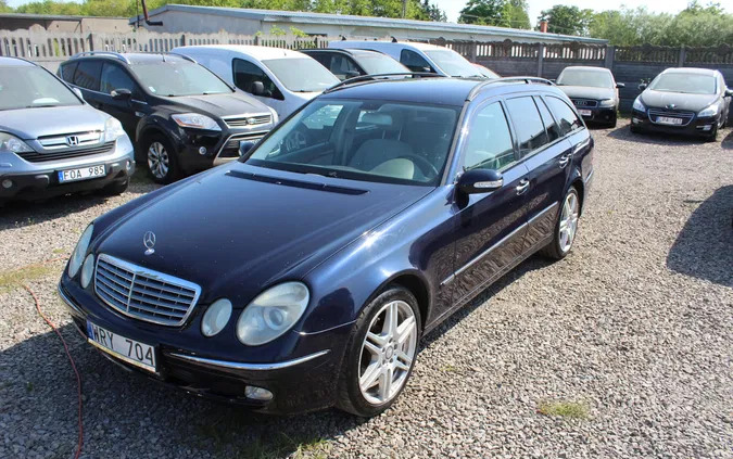 mercedes benz Mercedes-Benz Klasa E cena 20900 przebieg: 346161, rok produkcji 2005 z Zduny